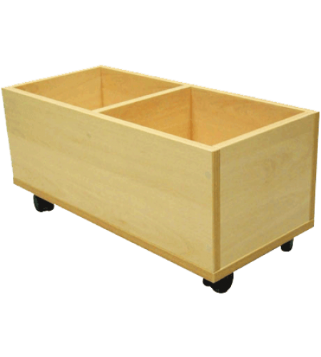 BAÚ BAIXO 2 COMPARTIMENTOS